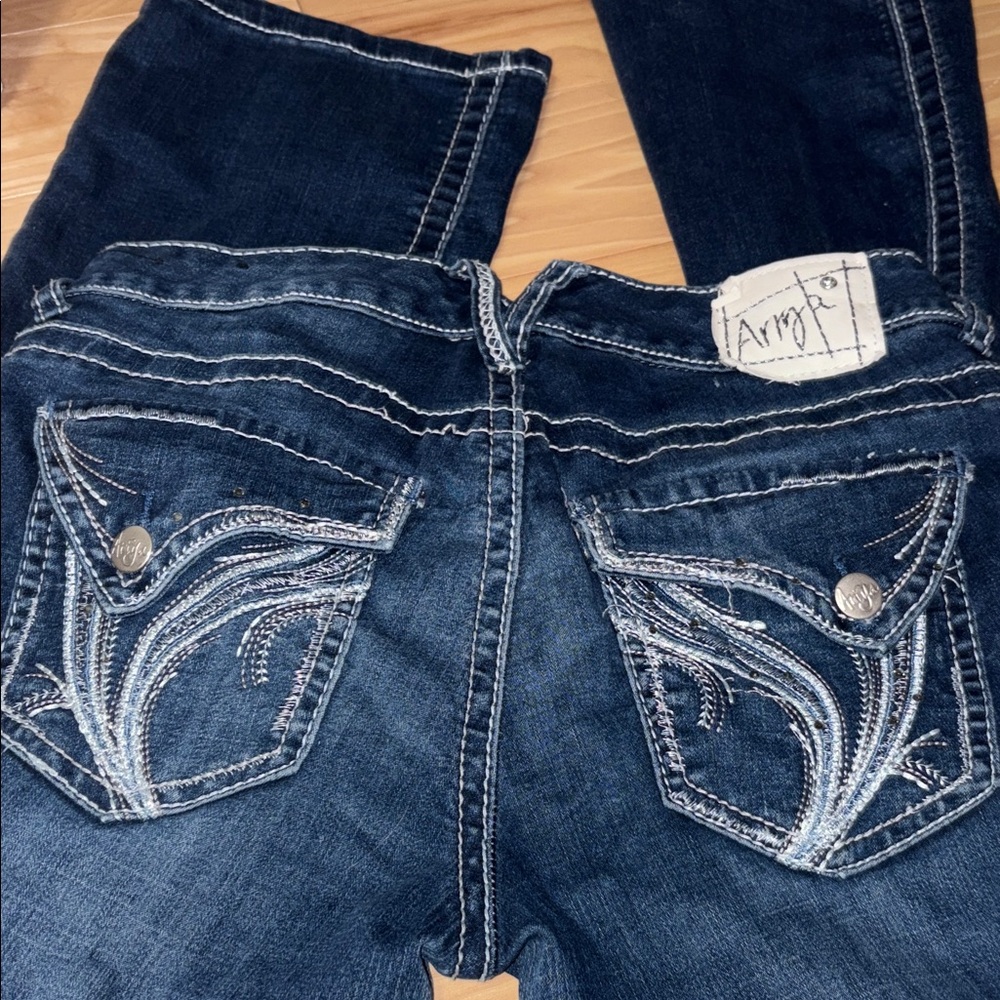 Women's Dark Blue Boot Cut Jeans